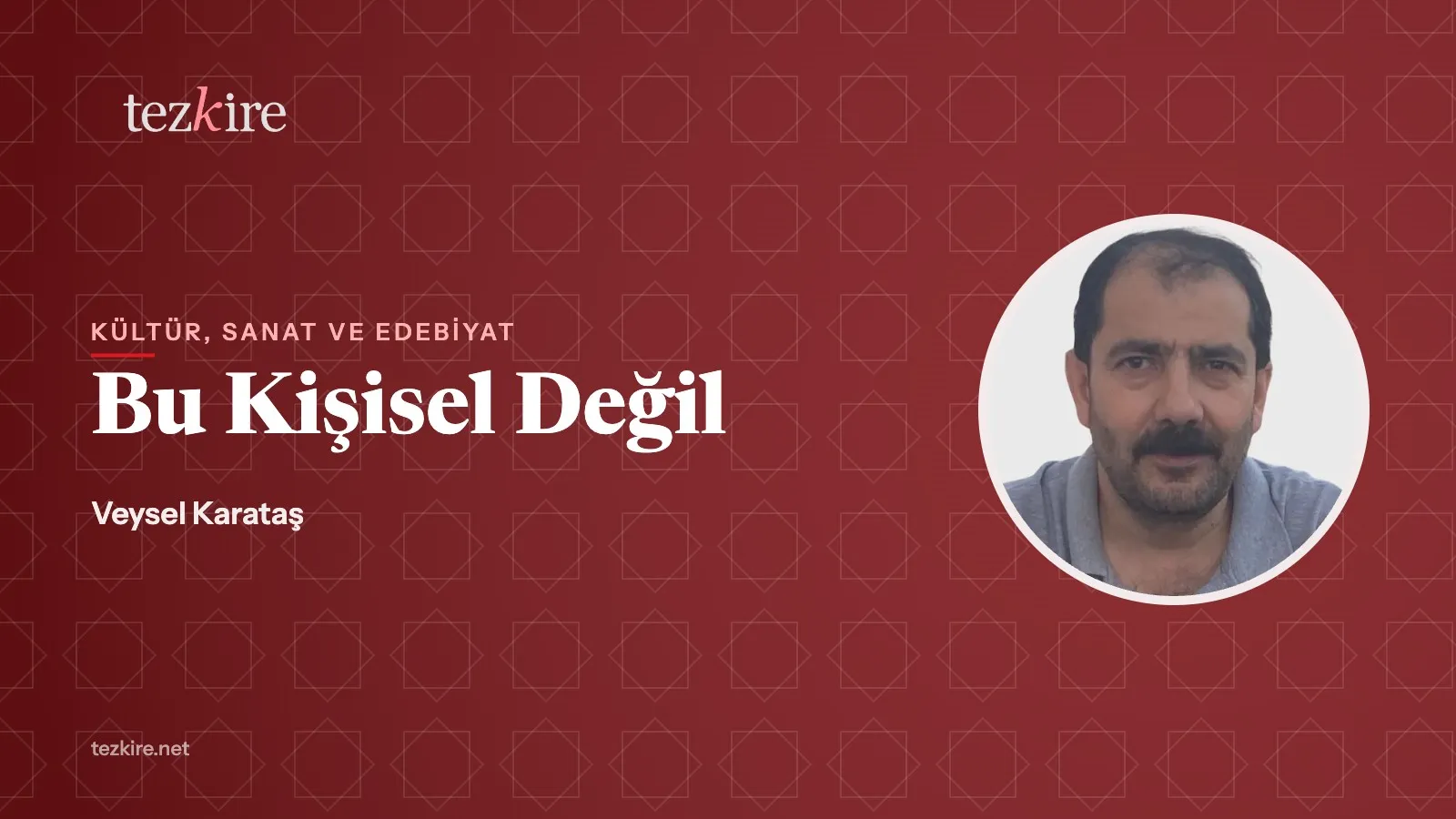 Bu Kişisel Değil
