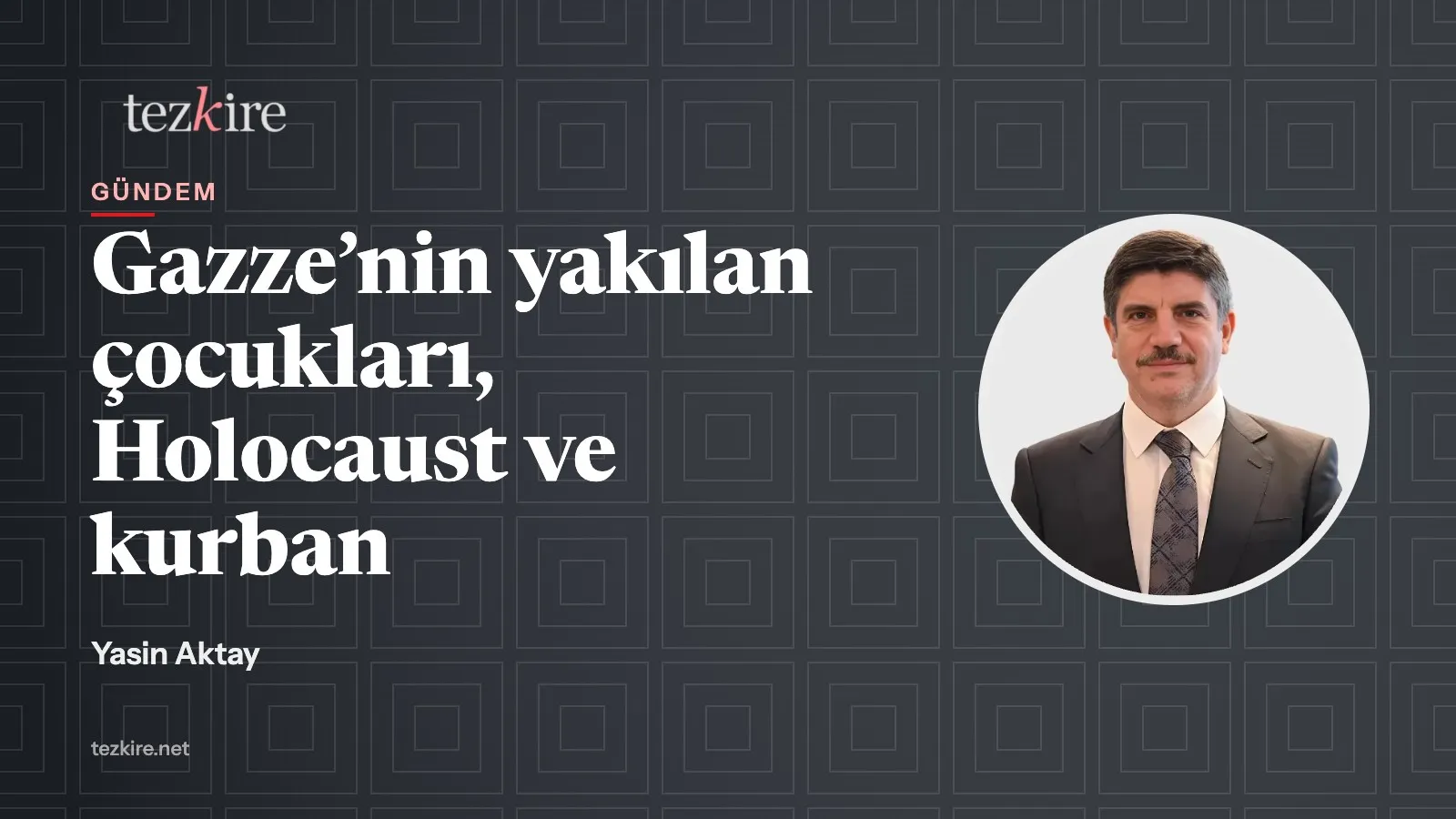 Gazze’nin yakılan çocukları, Holocaust ve kurban